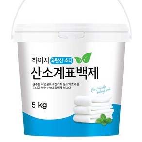 하이지 과탄산소다 용기 5 kg, 5kg, 1개