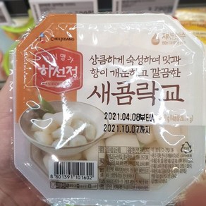 씨제이 하선정 새콤 락교 380g, 1개