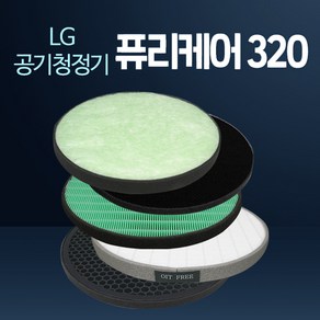 LG 퓨리케어 AS128VEA 공기청정기 필터, 기본형(H12등급), 1개