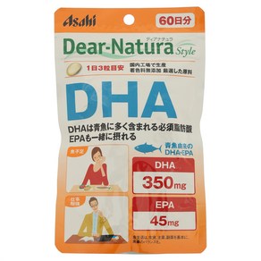 Asahi 디어 내츄라 스타일 DHA 350mg 소프트젤, 180정, 1개