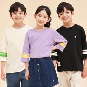 [BEANPOLE KIDS] 24SS 7부 티셔츠 (3종 택1)