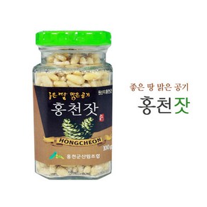 [홍천군산림조합] 좋은땅 맑은공기 홍천잣100g(병), 1개