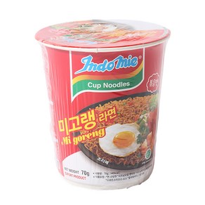 인도미 미고랭 컵라면 70g