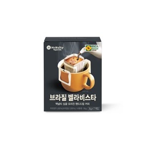 한국맥널티 맥널티 브라질 벨라비스타 핸드드립, 8g, 7개입, 1개