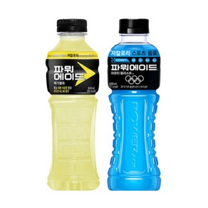 파워에이드 메가볼츠 600ml x 6페트 + 마운틴블라스트 600ml x 6페트, 6개