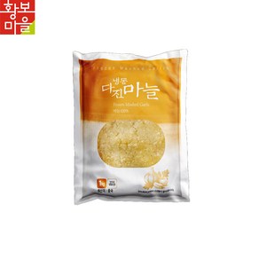 황보마을 냉동 다진마늘 1kg, 3개