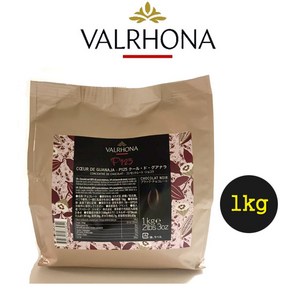 발로나 꾀르드과나하 80% 다크초콜릿 1kg 커버처 프랑스산 Valhona 가나슈 마카롱, 1개