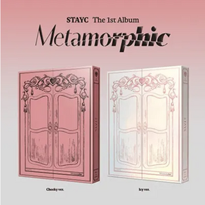 [Stayc] 스테이씨 1집 메타모르픽 치아땅 1st album metamorphic cheeky & icy [2종 세트]