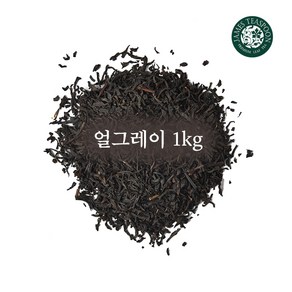 제임스티스푼 얼그레이 홍차 벌크 원료 베르가못향 밀크티 베이스 리필팩 1kg (100gx10팩)