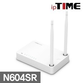 ipTIME 유무선 공유기, N604E PLUS, 1개