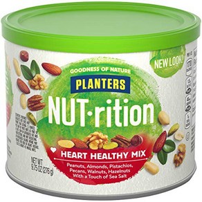 Plantes NUT-ition Mix Lightly Salted 9.75 oz 플랜터스 NUT-리션 믹스 살짝 소금에 절인 9.75온스, 1개