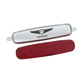 2 PCS 바닥 금속 엠블럼 스티커 게임 모터 창세기 쿠페 GV60 스포츠 GV70 EV GV80 G70 G80 G90 자동 액세서리, [03] Fo GENESIS