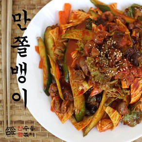 골뱅이쫄면 (간식 술안주 골뱅이 쫄면 밀키트) 960g 만수동떡볶이 만떡, 1개