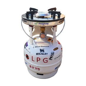 LPG 가스통 3kg + 국산 해바라기버너 세트 2020년 제조 캠핑용 야외용, 1004버너+가스통, 1개