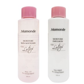 마몽드 모이스처 스킨 소프너 320ml + 모이스처 에멀젼 320ml 세트, 1개