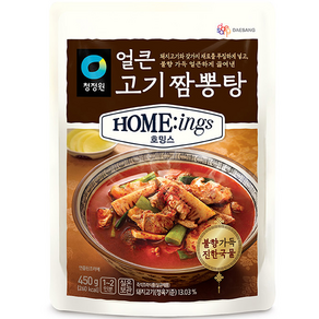 대상 청정원 얼큰 고기 짬뽕탕, 450g, 1개