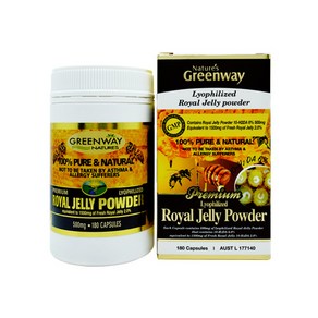 네이쳐스그린웨이 로얄젤리 파우더 500mg 180정 Natues Geenway Royal Jelly Powde, 1개