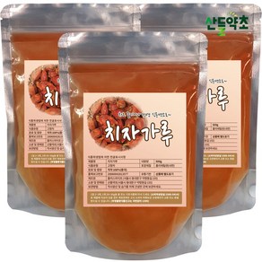 식용 치자가루 500g 천연색소 치자열매 100%, 3개