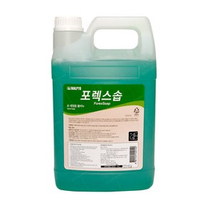 말표 포렉스솝 그린색, 3.75L, 4개