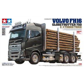 타미야 1/14 R/C Volvo Globetrotter FH16 6x4 Timber Truck