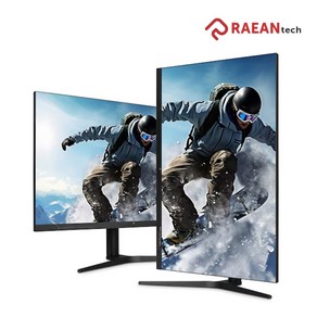 래안텍 EdgeAt QA3260K White Label IPS QHD 180 멀티스탠드 무결점 모니터, _블랙, 81cm