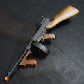 건스토리 킹암스 KINGARSM M1928 Chicago - Real Wood/ 전동건 / AEG / 시카고 리얼우드, 1개