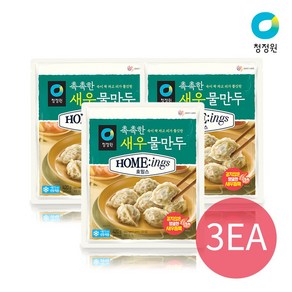 청정원 호밍스 촉촉한 새우물만두 420g, 3개