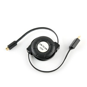 HDMI 케이블(COMS) HDMI to Mini HDMI 케이블 1M/WT822/자동감김 WT822, 1개