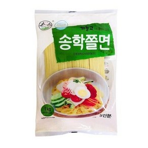 [송학식품] 송학쫄면 1kg _ 보통굵기 쫄면, 12개