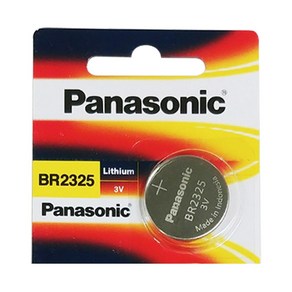 파나소닉 PANASONIC BR2325 3V 리튬 코인 건전지 카드 1개입, 1개