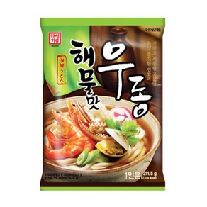 한성 해물맛 우동 211.5g(1인분), 212g, 10개