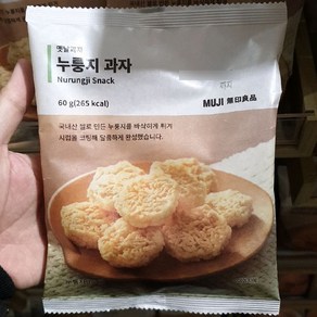 무인양품 누룽지 과자, 1개, 1개, 60g