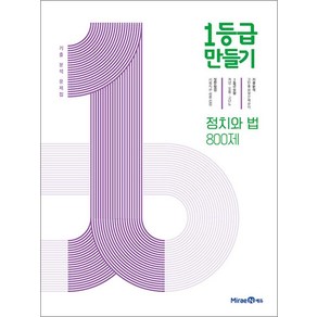 1등급 만들기 고등 정치와 법 2025년 미래엔, 고등학생