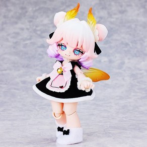 Kukaka 쿠카카 곤충 카페 시리즈 액션 피규어 BJD 관절 인형 랜덤박스 10종, 05. 롱롱, 1개