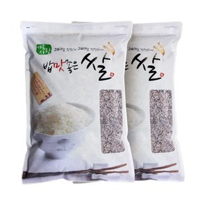 현대농산 안토시안 7분도 흑백미 10kg (5kgX2봉), 2개, 5kg, 5kg