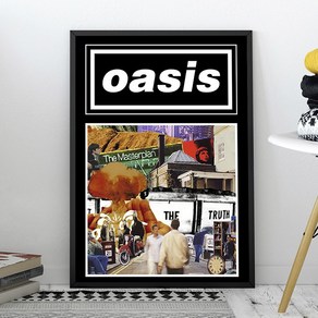 오아시스 oasis 노엘 리암 갤러거 포스터 사진 브로마이드 인테리어 액자, 03_오아시스, 1개