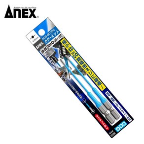 ANEX 아넥스 컬러단면비트(2PCS) ACD-00100(00x100), 2개