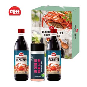 설 추석 홍게간장 핑크소금 선물세트 명절선물, 200g