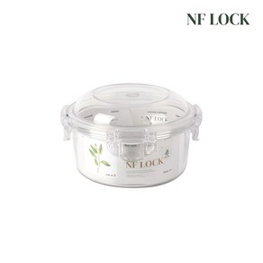 NF LOCK 엔에프락 돔형 트라이탄 밀폐용기 돔형3호 780ml, 1개