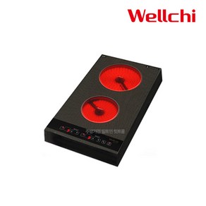 웰치 전기레인지 하이라이트 프리스텐딩 이동형 가정용 2구 KR-210TC+스텐딩케이스, KR-210TC