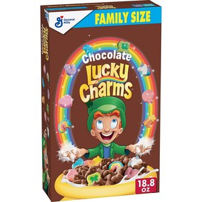 Geneal Mills Lucky Chams Chocolate Ceeal Geneal Mills Lucky Chams, 1개, 552g