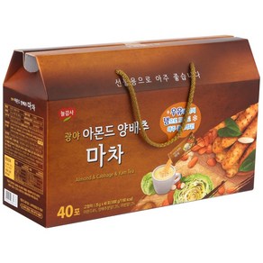 광야 아몬드 양배추 마차 40티, 1kg, 40개입, 1개