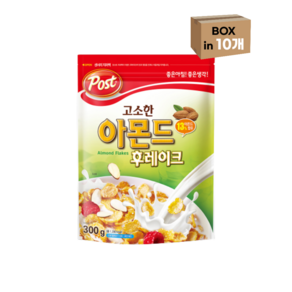 [동서식품] 포스트 아몬드 후레이크, 300g, 10개