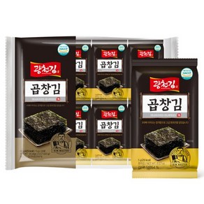 광천김 곱창김 도시락김 32봉/조미김/구운김, 5g, 32개