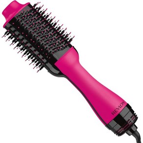 레브론 랩 Salon One-Step Volumize Oiginal 1.0 헤어 드라이어 및 핫 에어 브러시 블랙, Pink, 1개