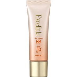 Excellula 썬크림 사토 Excellua 스킨 Baie BB 30g 네추럴 스킨 컬러 SPF50+ PA+++ 선크림, 1개