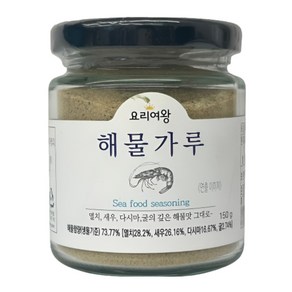 요리여왕 해물가루, 150g, 3개