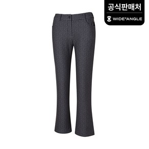 [와이드앵글 공식] 골프 여성 CF 아이리쉬 체크 본딩 팬츠 L WWW22341Z1