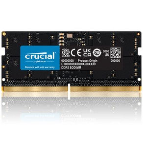 마이크론 Cucial 노트북 DDR5-5600 CL46, 16GB, 1개