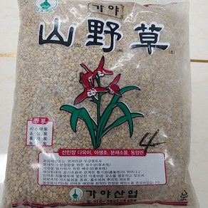 선물 꽃 산야초 2L 약550g 씨앗 가야 야생초.분재.동양란 원예 비료 분갈이흙, 1개